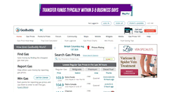 Desktop Screenshot of bcgasprices.com